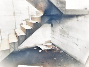 Treppe-Beton-Bodenbelag-Guss-Bewehrung